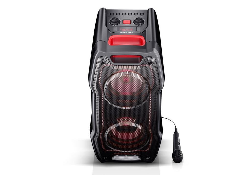 Sharp PS929 180W High Power Portable Party Speaker Hi-Fi System, Flashing Disco Lights & Strobe, TWS, Bluetooth, USB | Atlantic Electrics