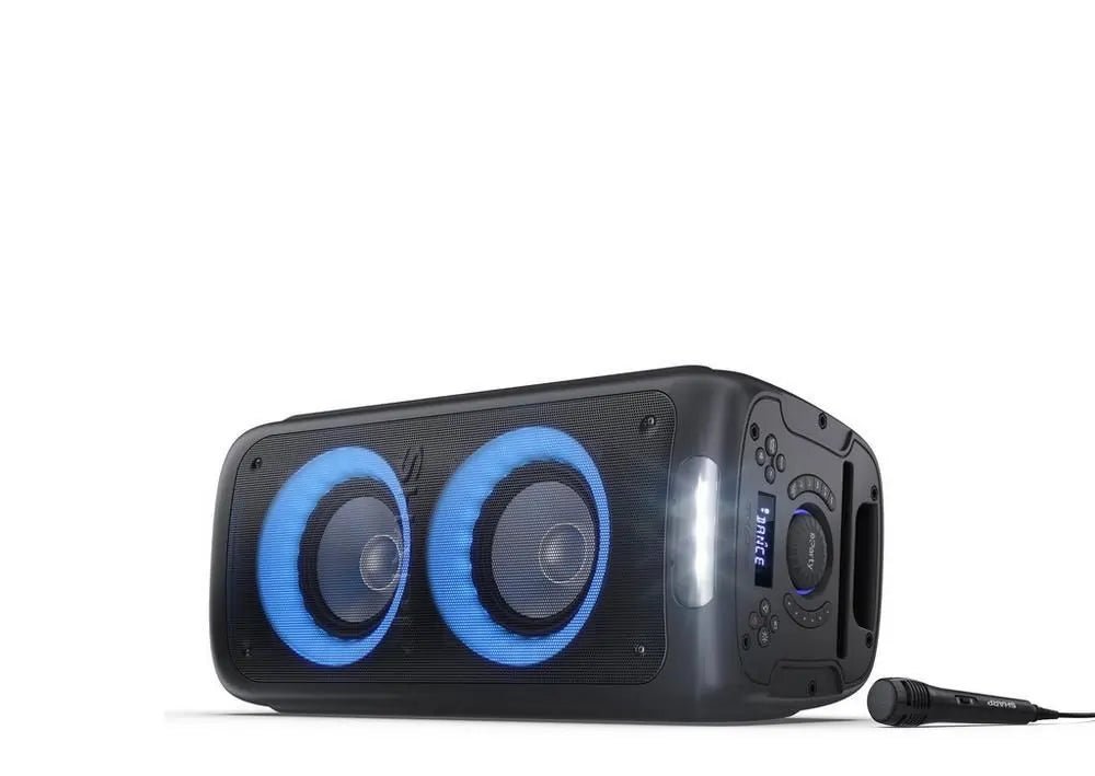 Sharp PS949 Portable XPARTY STREET BEAT Speaker Black | Atlantic Electrics