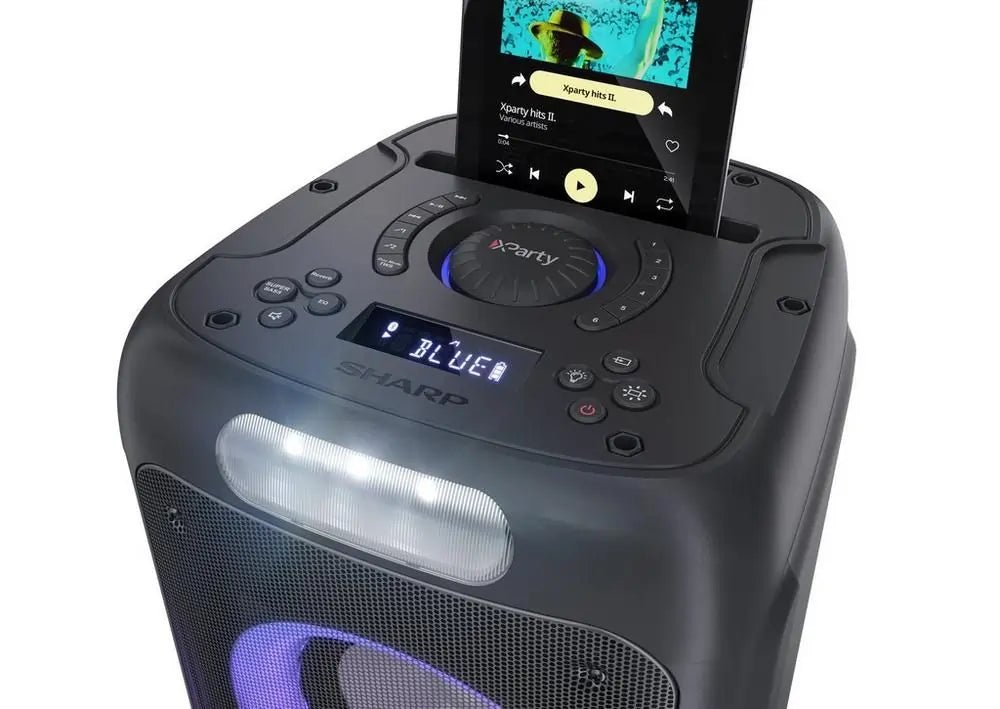 Sharp PS949 Portable XPARTY STREET BEAT Speaker Black | Atlantic Electrics