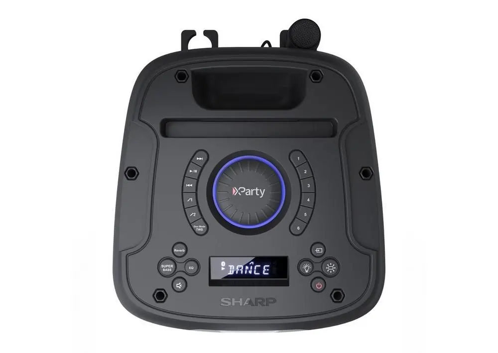 Sharp PS949 Portable XPARTY STREET BEAT Speaker Black | Atlantic Electrics