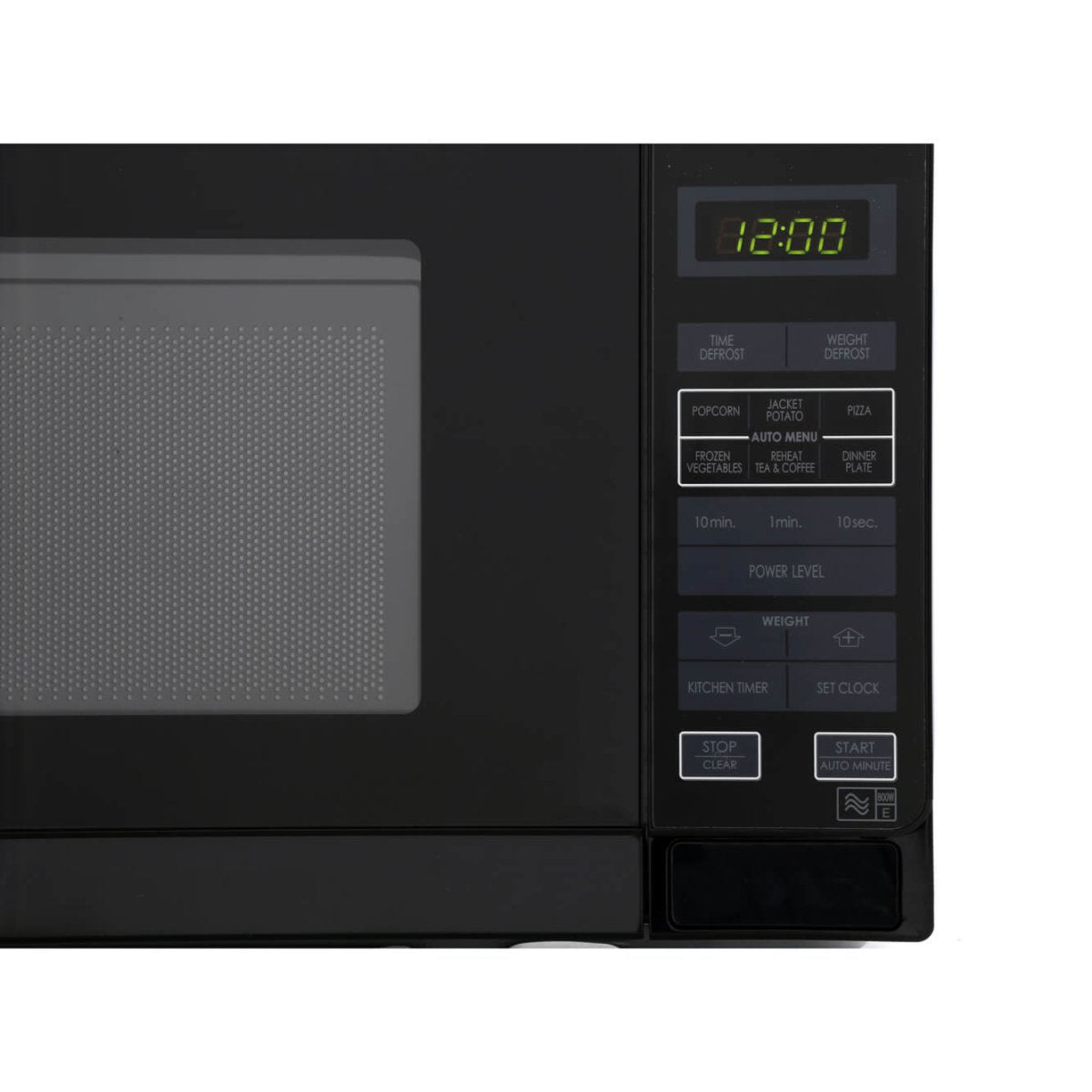 Sharp R272KM 20 Litre Solo Microwave Oven - Black | Atlantic Electrics