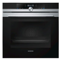 Thumbnail Siemens HB632GBS1B iQ700 Huge 71L Electric Built In Single Fan Oven - 39478422896863