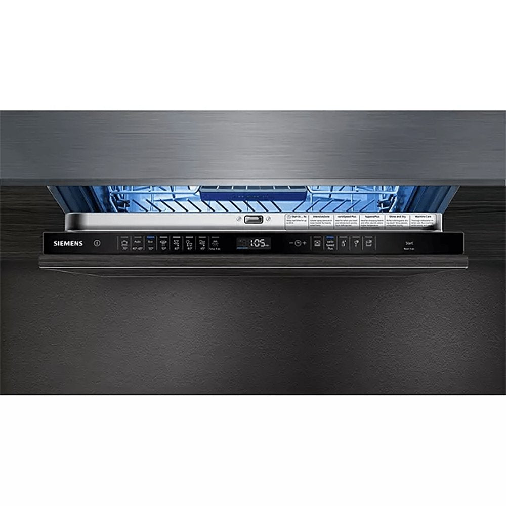 SIEMENS iQ500 SN658D00MG Fully Integrated Dishwasher, 14 Place Settings - 59.8cm Wide | Atlantic Electrics