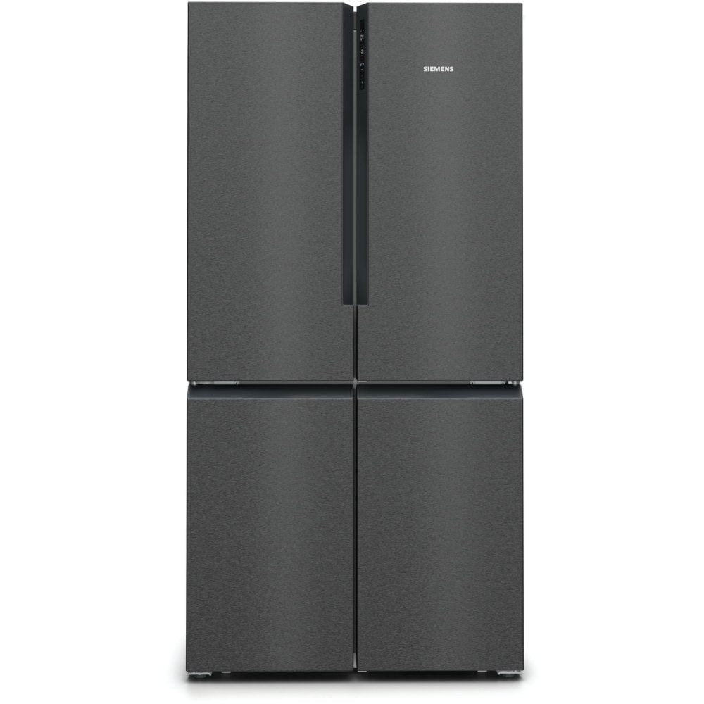 Siemens KF96NAXEAG Freestanding 65/35 American Fridge Freezer, Black Stainless Steel | Atlantic Electrics