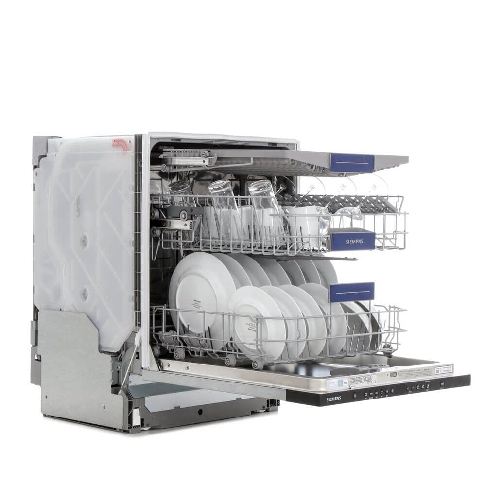 Siemens SN636X00KG Built In Fully Integrated Dishwasher Black Control Panel Place Settings - 13 - Atlantic Electrics - 39478434431199