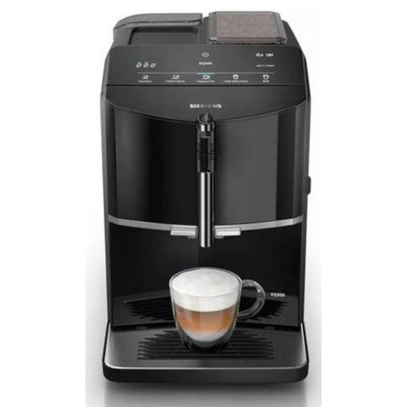 Siemens TF301G19 Bean to Cup Fully Automatic Freestanding Coffee Machine - Black | Atlantic Electrics