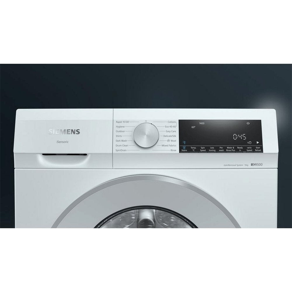 Siemens WG44G209GB 9kg 1400 Spin Washing Machine White | Atlantic Electrics