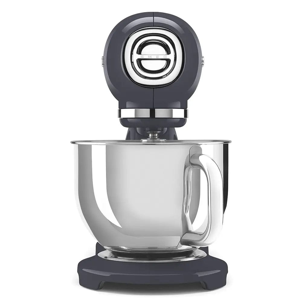 Smeg SMF03GRUK 50's Style Stand Mixer, 4.8 Litre Bowl Capacity, 10 Speeds, 40.5cm Wide - Slate Grey | Atlantic Electrics