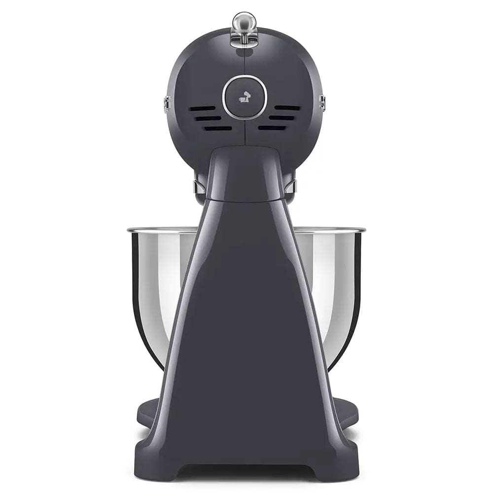 Smeg SMF03GRUK 50's Style Stand Mixer, 4.8 Litre Bowl Capacity, 10 Speeds, 40.5cm Wide - Slate Grey | Atlantic Electrics