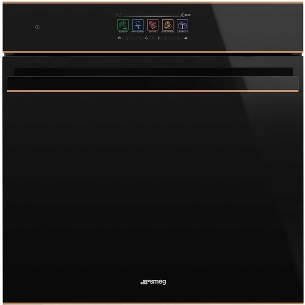 Smeg SO6606APNR 68 Litre Dolce Stil Novo Omnichef Single Oven, 59.7cm Wide - Copper Trim | Atlantic Electrics