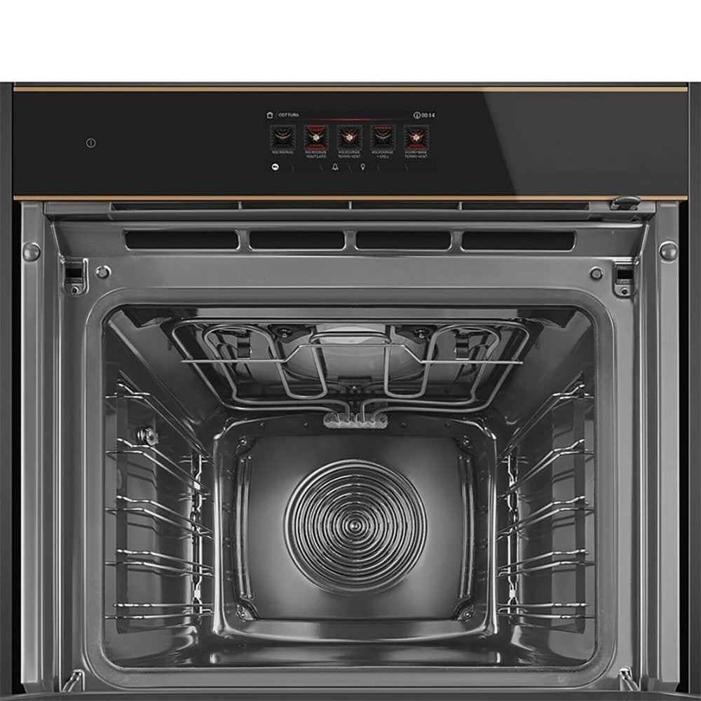 Smeg SO6606APNR 68 Litre Dolce Stil Novo Omnichef Single Oven, 59.7cm Wide - Copper Trim | Atlantic Electrics