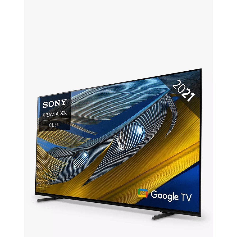Sony Bravia XR XR77A80J (2021) OLED HDR 4K Ultra HD Smart Google TV, 77 inch with Freeview HD-Freesat HD, Dolby Atmos & Acoustic Surface Audio+, Black - Atlantic Electrics - 39478460874975