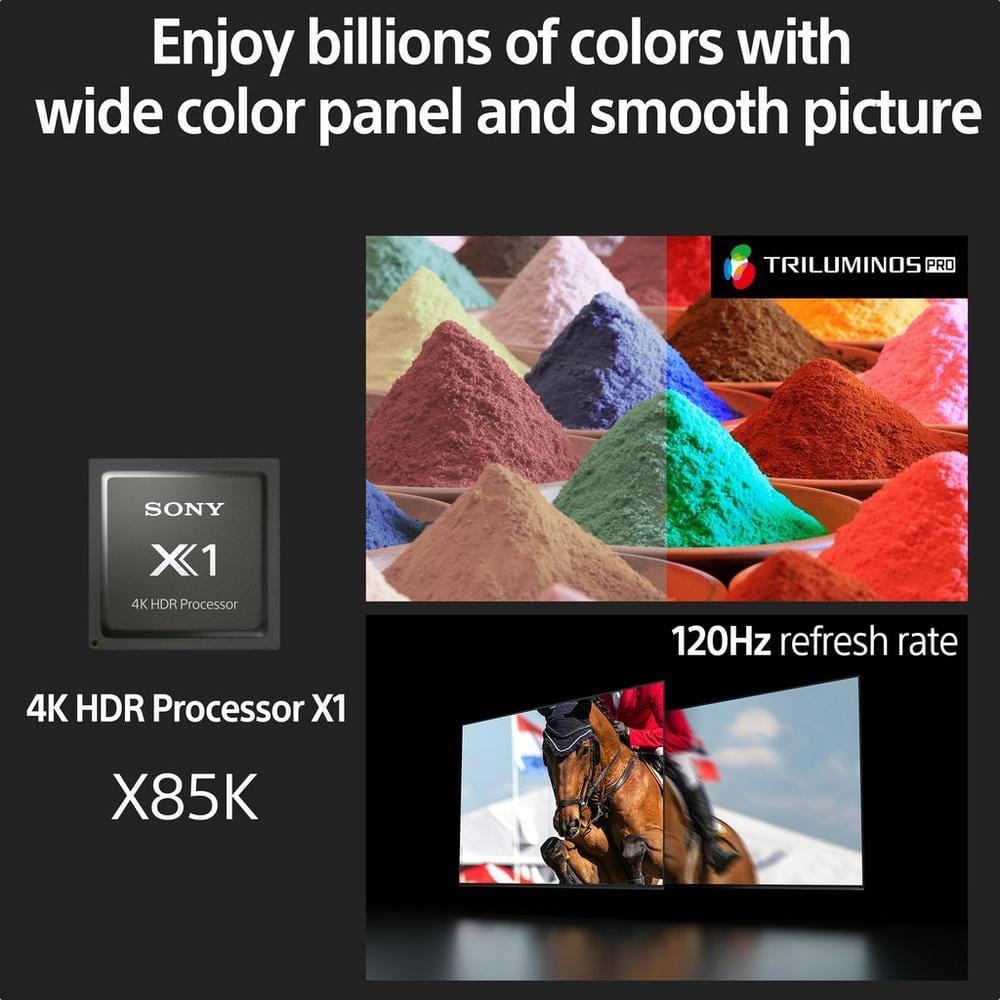 Sony KD65X85KU 65" 4K Ultra HD HDR Google TV | Atlantic Electrics