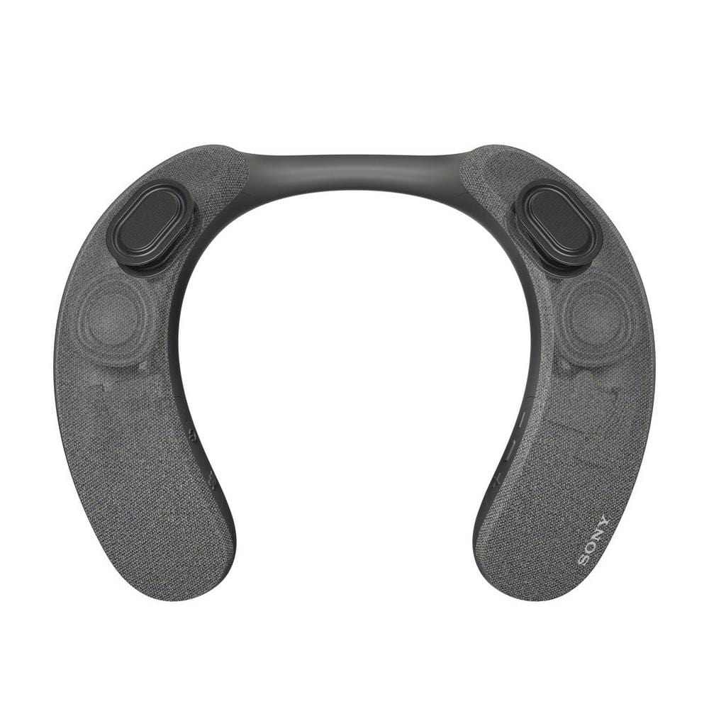 Sony SRSNS7BCE7 Wireless Neckband Speaker, 24.4cm Wide - Black | Atlantic Electrics