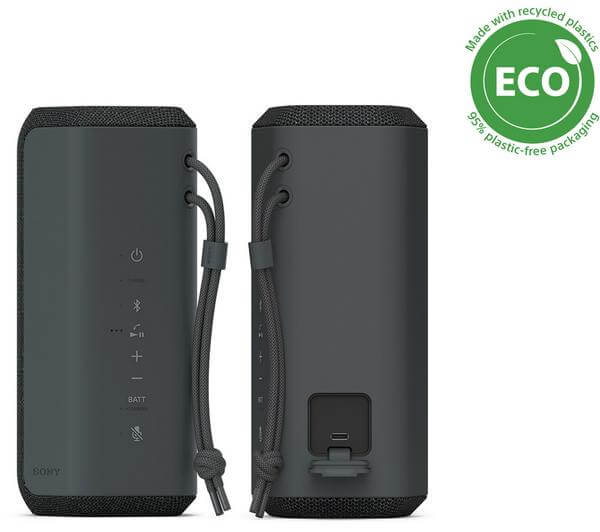 Sony SRSXE200BCE7 Wireless Portable Speaker Black | Atlantic Electrics