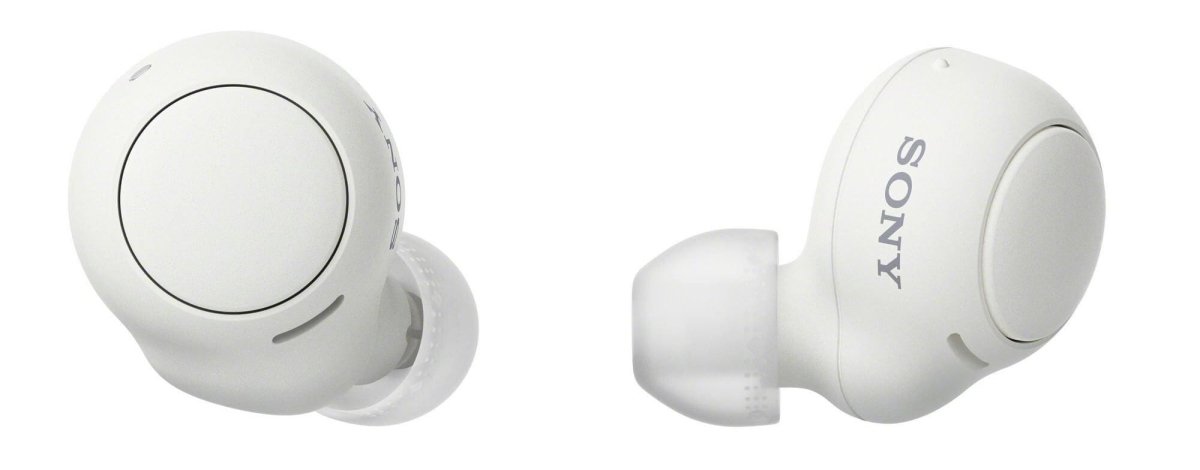 Sony WFC500 True Wireless Bluetooth In-Ear Headphones with Mic-Remote, Up to 20 hours battery life with charging case - White | Atlantic Electrics