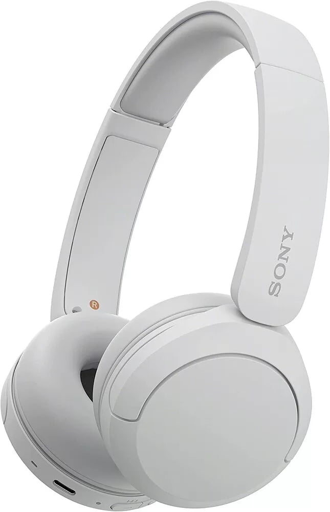 Sony WHCH520 Wireless Bluetooth Headphones up to 50 Hours Battery Life - White | Atlantic Electrics