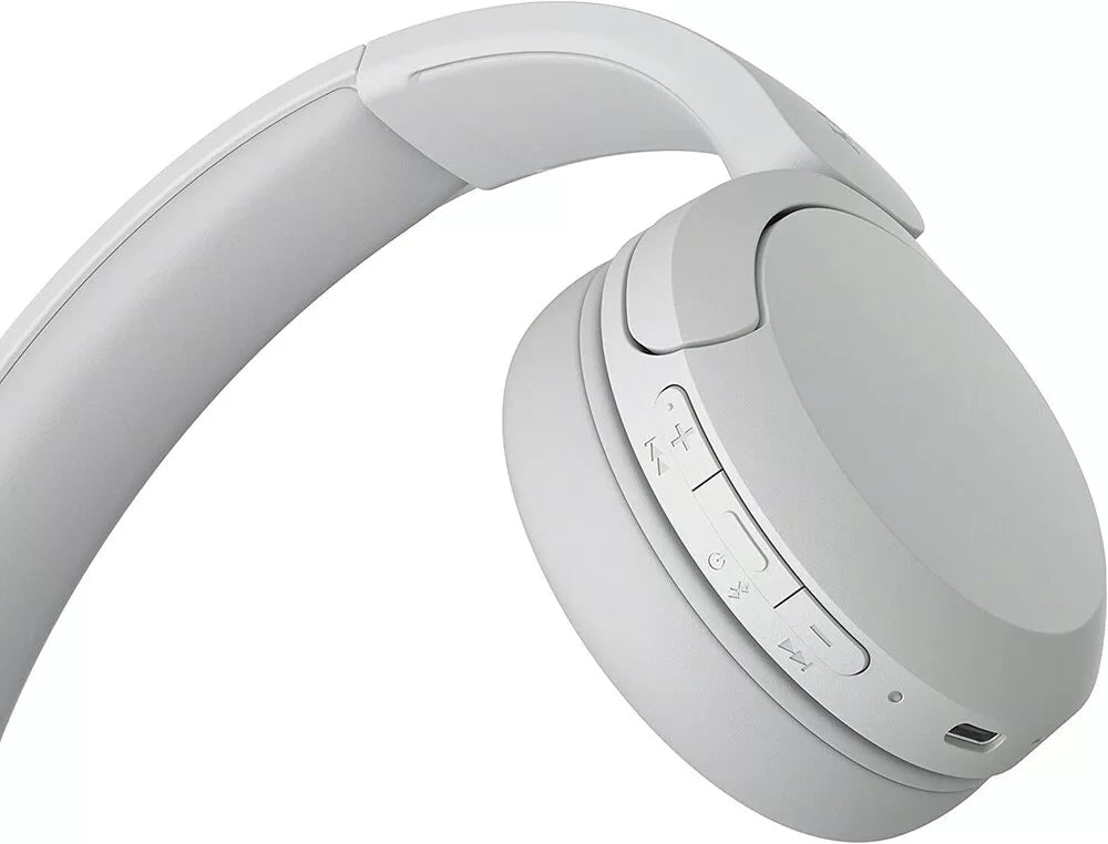 Sony WHCH520 Wireless Bluetooth Headphones up to 50 Hours Battery Life - White | Atlantic Electrics - 39666247598303 