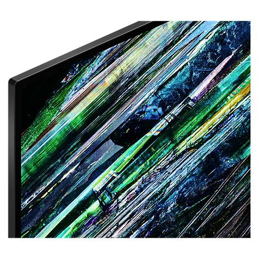 Sony XR77A95L (2023) QD-OLED HDR 4K Ultra HD Smart Google TV, 77 inch with Youview, Dolby Atmos & Acoustic Surface Audio+ Black | Atlantic Electrics