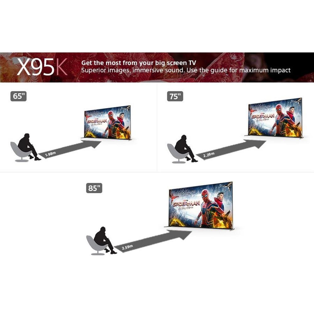 Sony XR85X95KU 85" 4K Ultra HD HDR Google TV | Atlantic Electrics