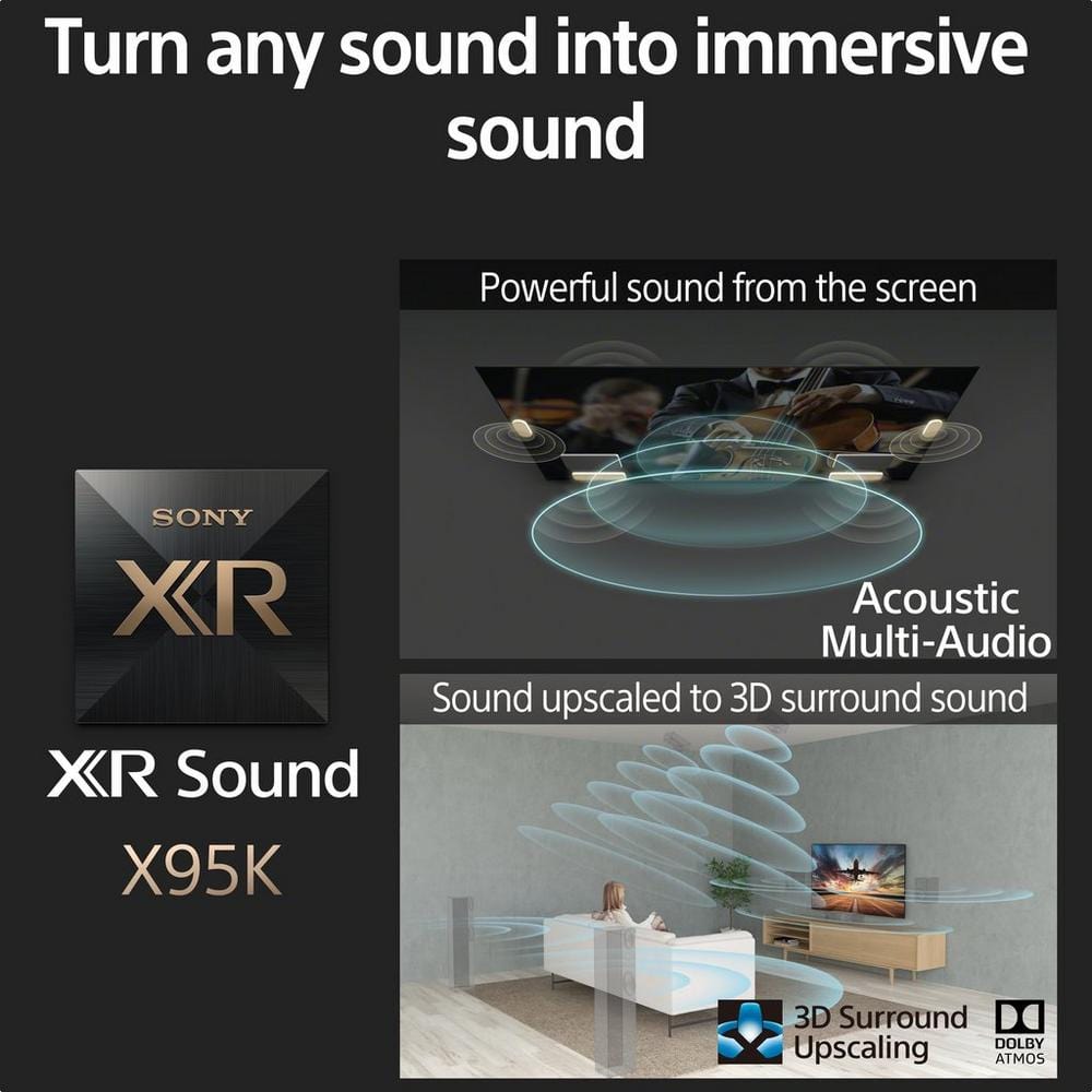 Sony XR85X95KU 85" 4K Ultra HD HDR Google TV | Atlantic Electrics