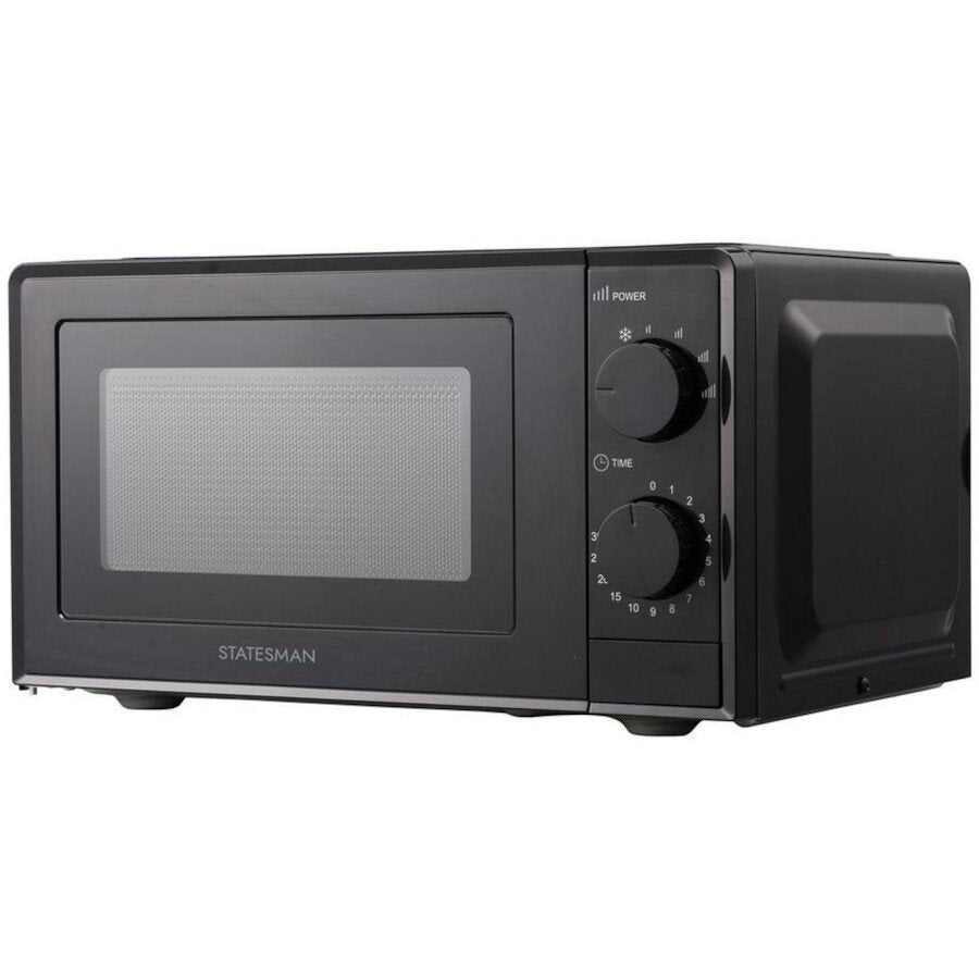 Statesman SKMS0720MPB 700W 20 Litres Single Microwave - Black | Atlantic Electrics