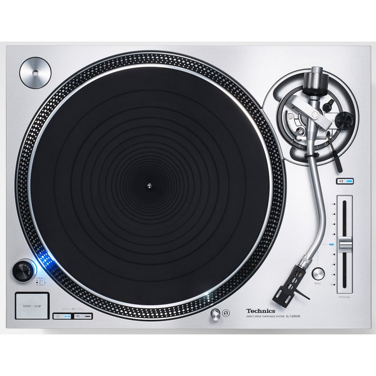 Technics SL1200GR Direct Drive Turntable - Silver | Atlantic Electrics