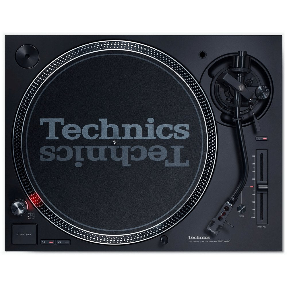 Technics SL1210 MK7 Pro Direct Drive Turntable - Black | Atlantic Electrics