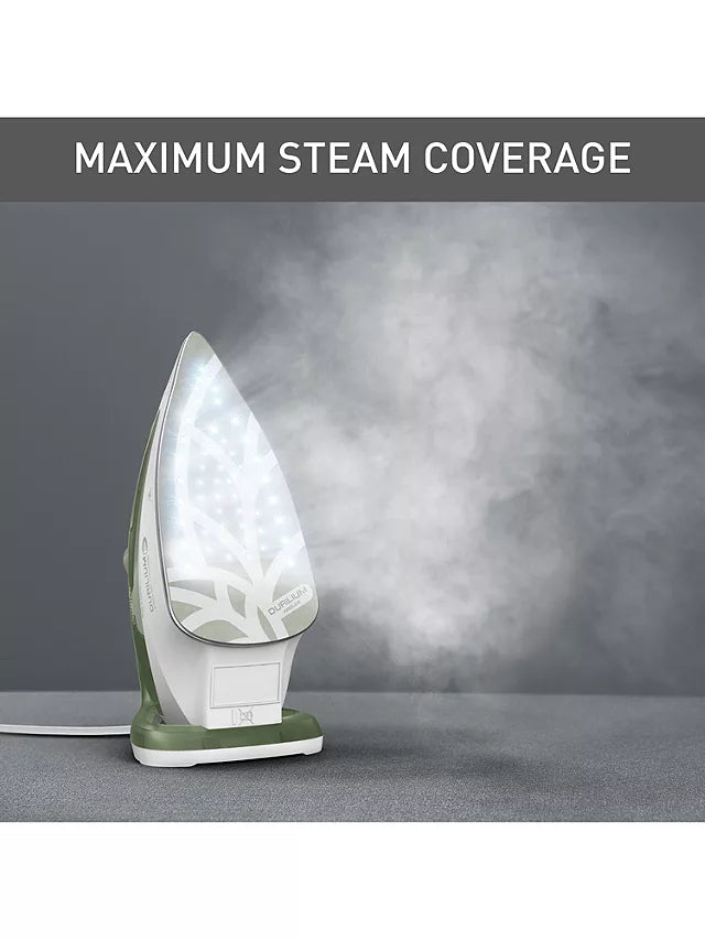 Tefal FV5781G0 Easygliss Eco Steam Iron - White & Green | Atlantic Electrics