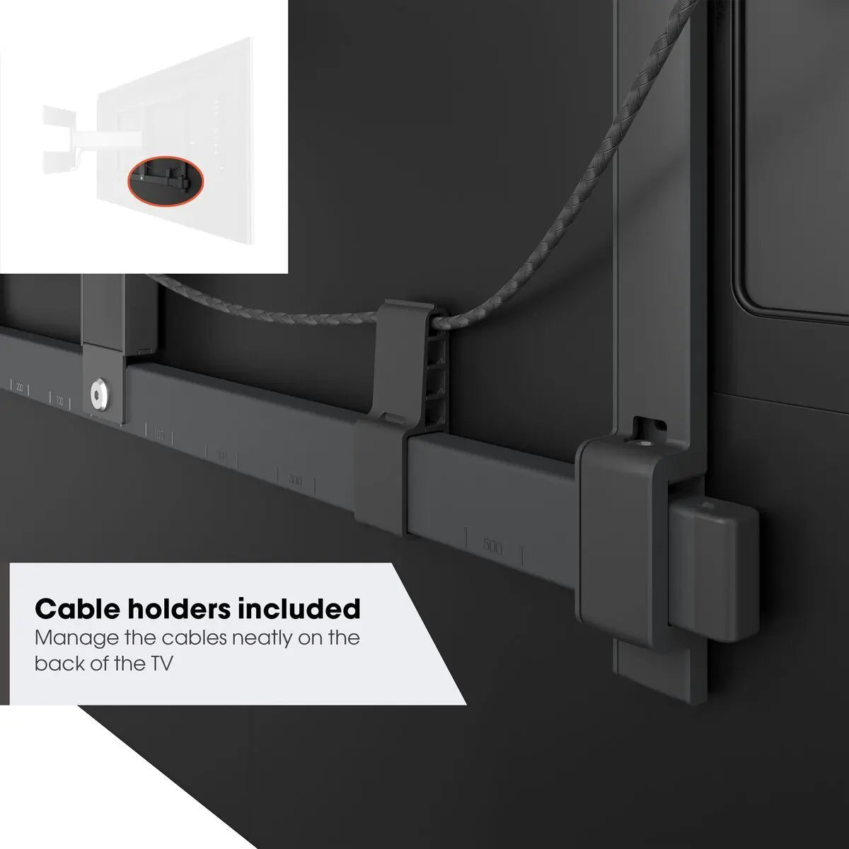 Vogel Elite TVM5445 Full Motion TV Wall Mount for 32" - 65" TVs Max 35 KG - Black | Atlantic Electrics