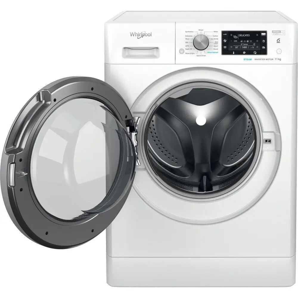 Whirlpool FFD10469BSVUK 10Kg Washing Machine with 1400 rpm, 59.5cm Wide - White | Atlantic Electrics