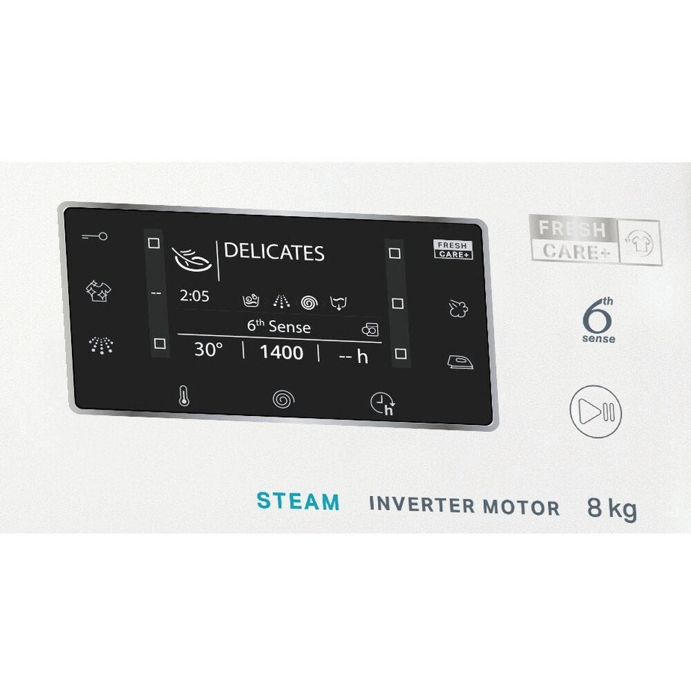 Whirlpool FFD8469BSVUK 8Kg Washing Machine with 1400 rpm, 59.5cm Wide - White | Atlantic Electrics