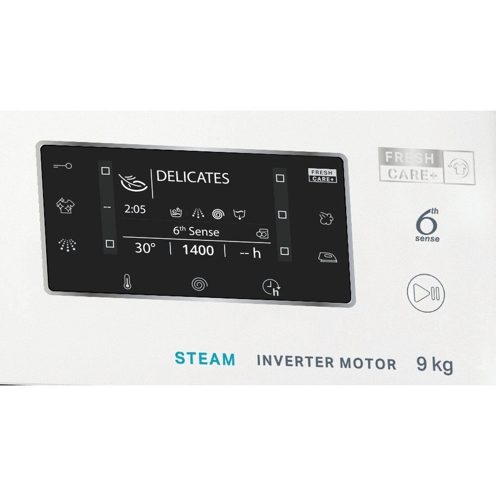 Whirlpool FFD9469BSVUK 9Kg Washing Machine, 1400 rpm, 59.5cm Wide - White | Atlantic Electrics
