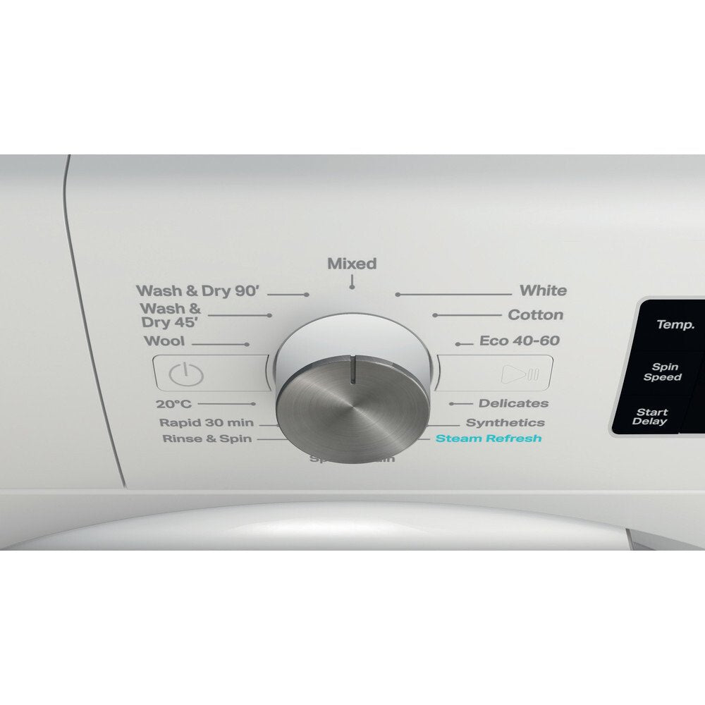 Whirlpool FFWDB964369WV Freestanding Washer Dryer 9kg/6kg 1200 Spin - White | Atlantic Electrics