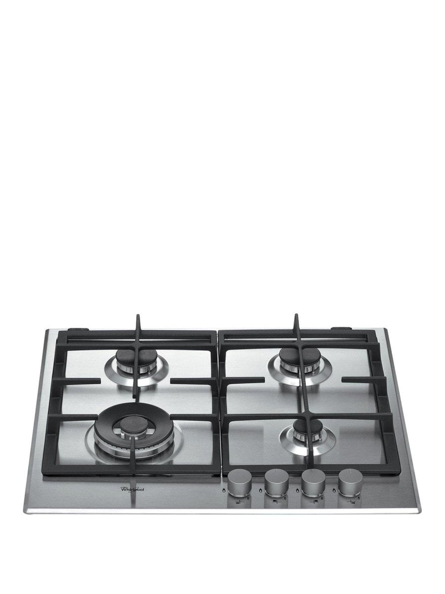 WHIRLPOOL GMA6422-IX Built-In 59cm Gas Hob Stainless Steel | Atlantic Electrics