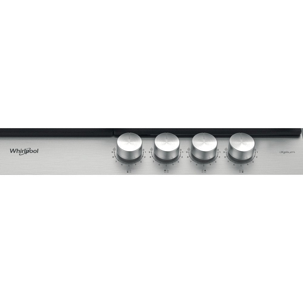 Whirlpool GMWL628IXL Built-In Gas Hob 4 Gas Burners - 59cm Wide | Atlantic Electrics
