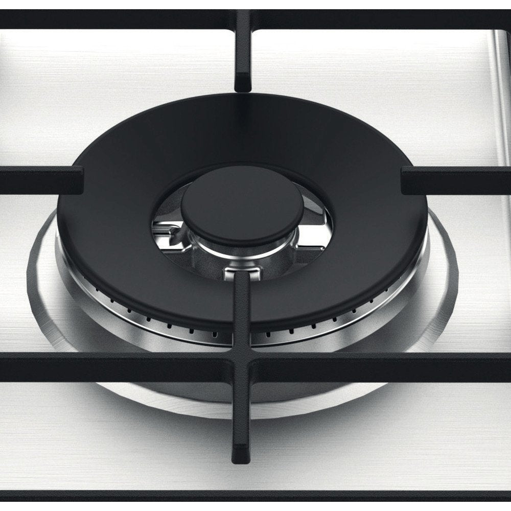 Whirlpool GMWL758IXL Gas Hob Burners 75cm- Inox | Atlantic Electrics