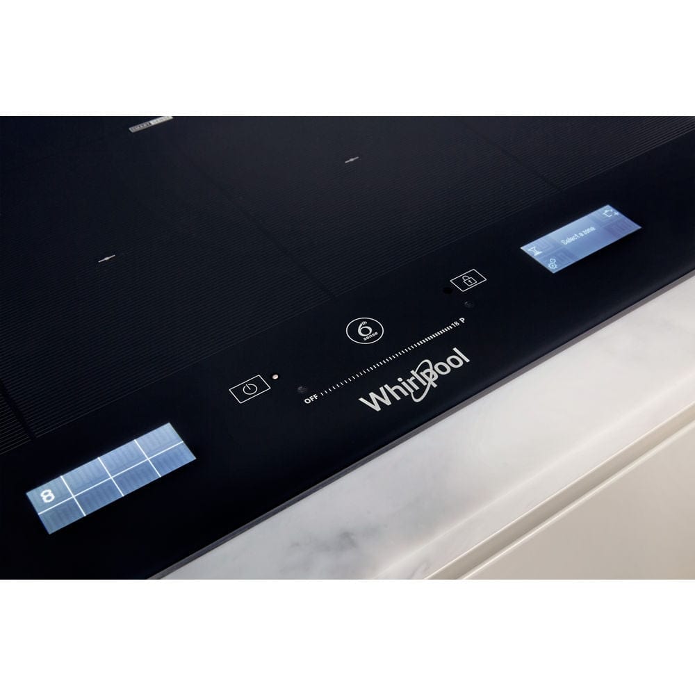 Whirlpool SMP778C-NE-IXL 77cm Induction Hob - Black | Atlantic Electrics