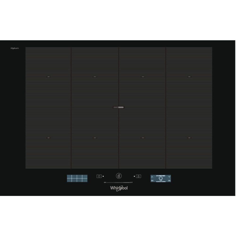 Whirlpool SMP778C-NE-IXL 77cm Induction Hob - Black | Atlantic Electrics