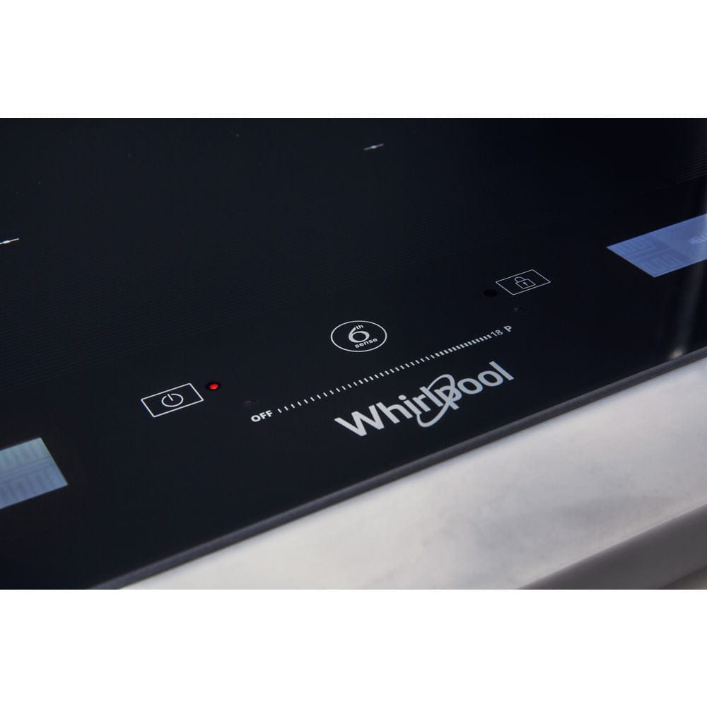 Whirlpool SMP778C-NE-IXL 77cm Induction Hob - Black | Atlantic Electrics