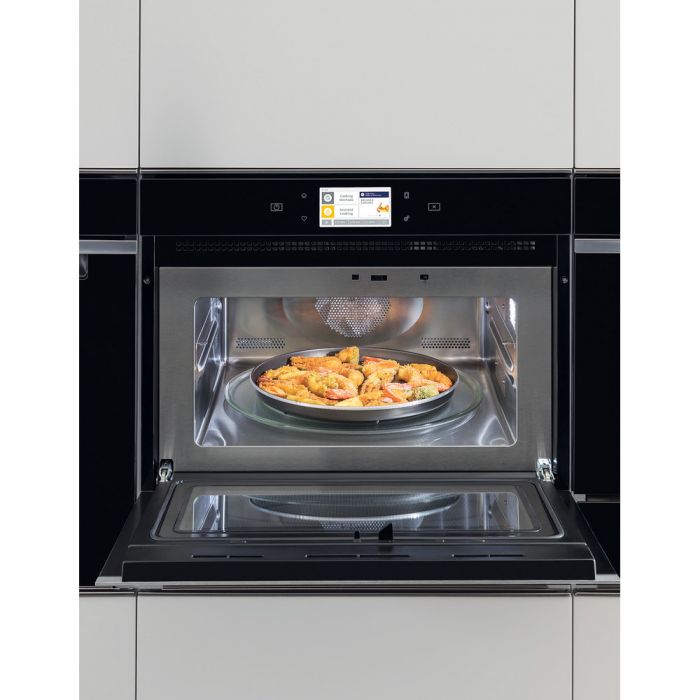 Whirlpool W11IMW161UK Wifi Connected Built In Combination Microwave Oven - Black/Grey - Atlantic Electrics - 40776487108831