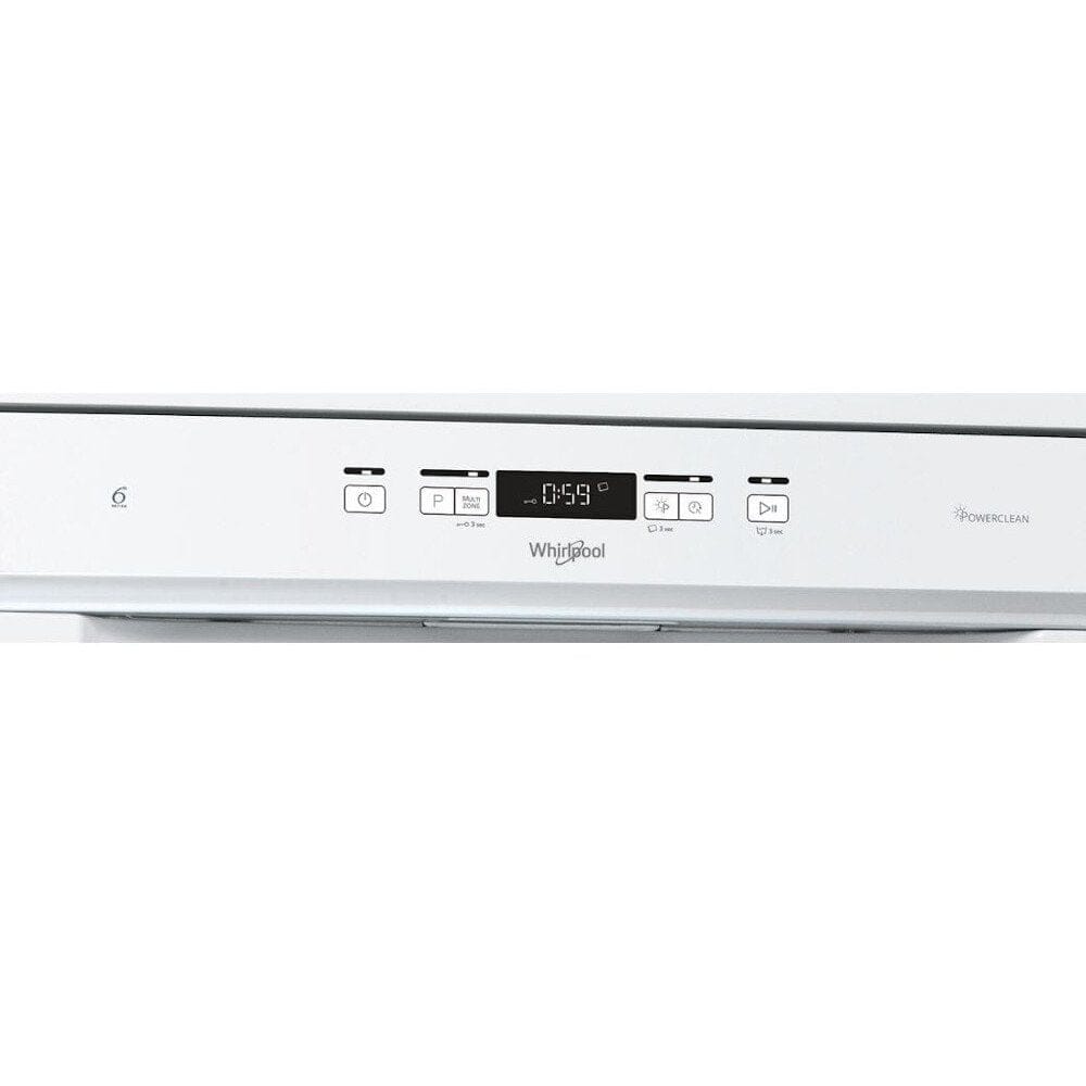 Whirlpool WFC3C33PFUK 14 Place Standard Dishwasher - White | Atlantic Electrics