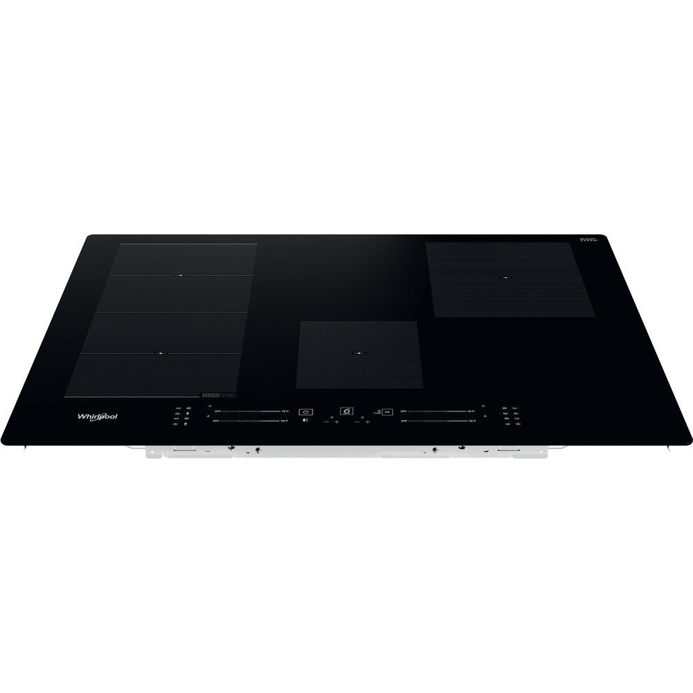 Whirlpool WFS3977NE Induction Hob, 4 Zones, 77cm Wide - Black | Atlantic Electrics