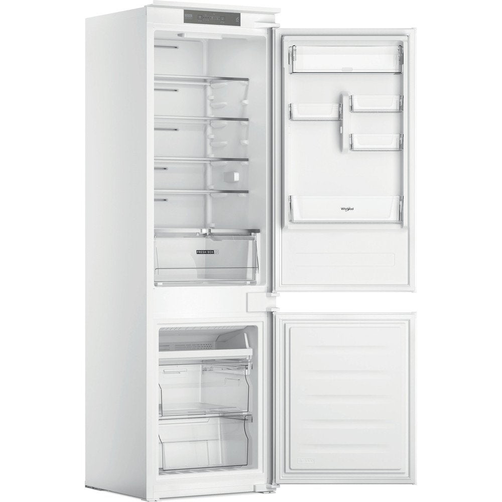 Whirlpool WHC18T311UK 250 Litre Built-In Fridge Freezer, 54cm Wide - White | Atlantic Electrics