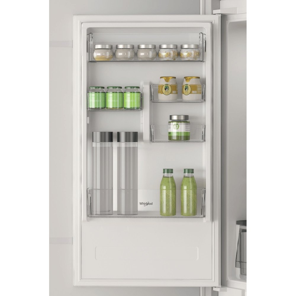 Whirlpool WHC18T311UK 250 Litre Built-In Fridge Freezer, 54cm Wide - White | Atlantic Electrics