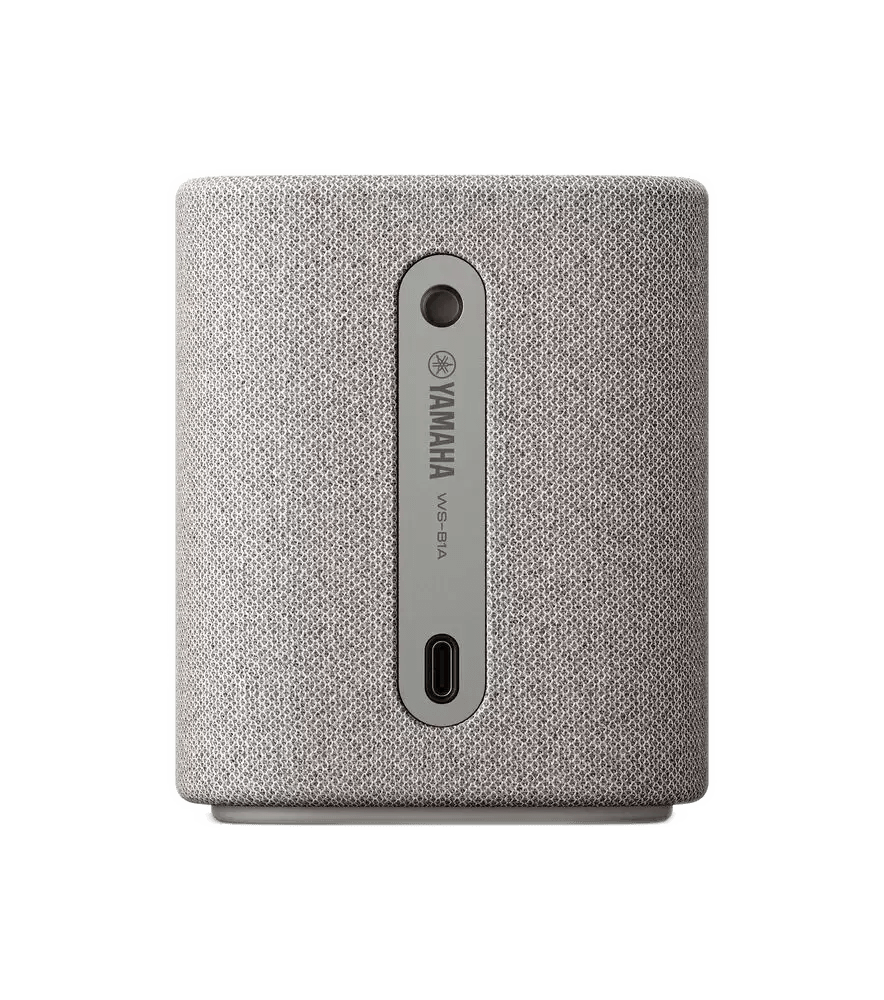 Yamaha WS-B1A Wireless Bluetooth Speaker Carbon Light Grey | Atlantic Electrics