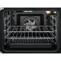 Thumbnail Zanussi ZCV66078XA 60cm Electric Double Oven with Ceramic Hob Stainless Steel - 39478565142751