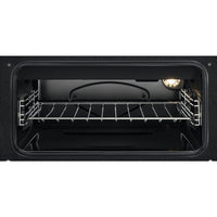 Thumbnail Zanussi ZCV66078XA 60cm Electric Double Oven with Ceramic Hob Stainless Steel - 39478565273823