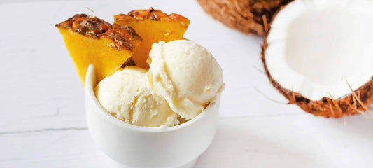 Ninja CREAMi Recipe: Pineapple-Coconut Sorbet