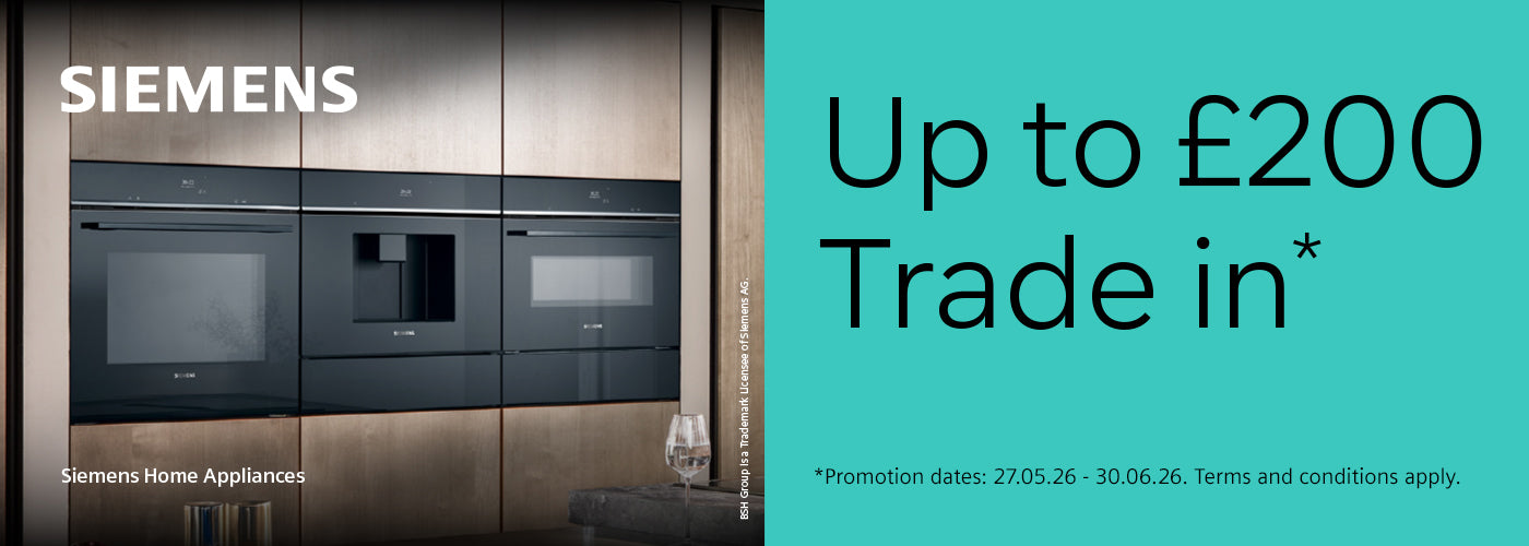 Hurry & Save Big! Limited Time Siemens Trade-In Promotion On Select Appliances